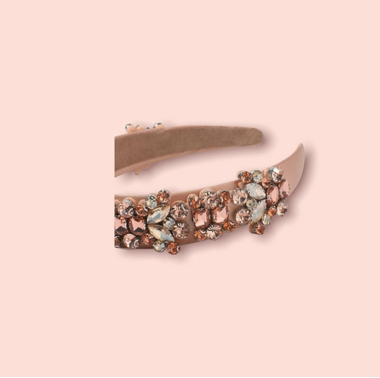 Rose Gold Gem Headband