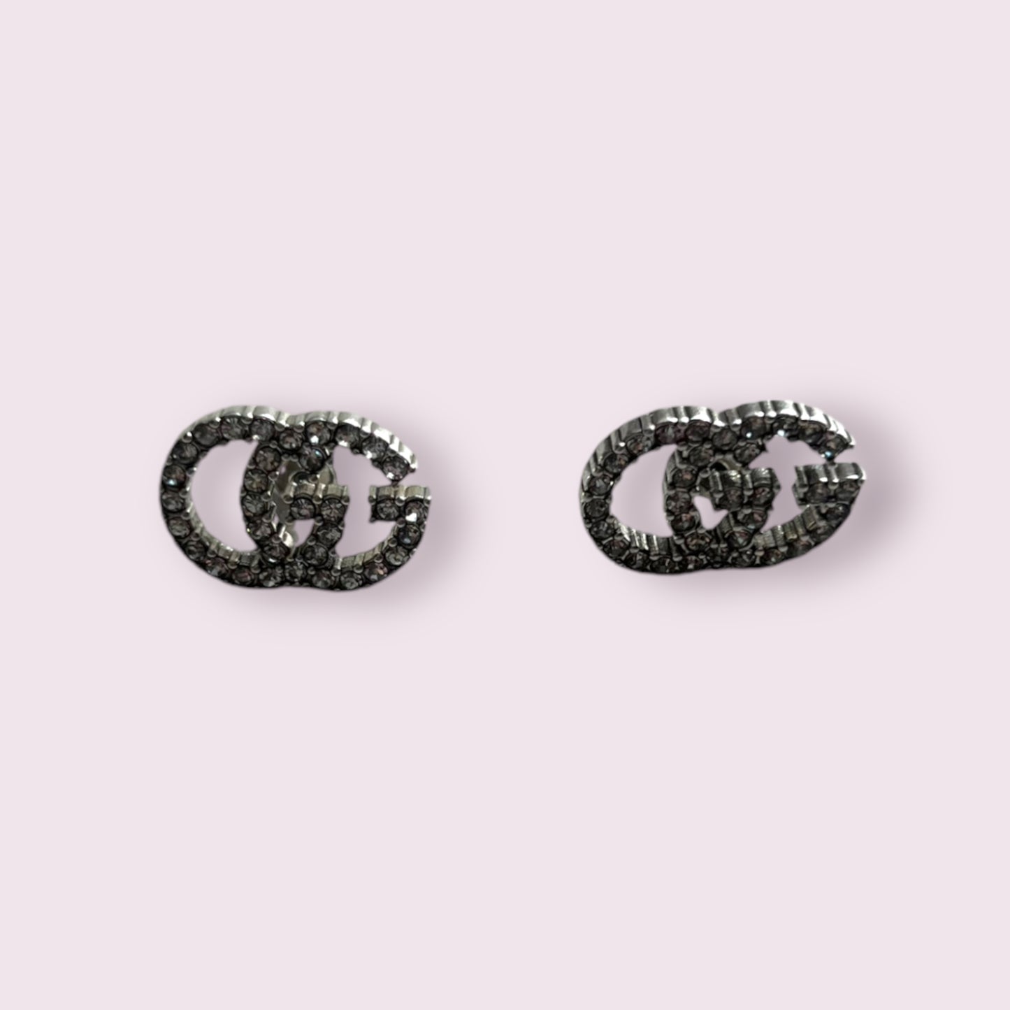 Medium Silver GG Earrings