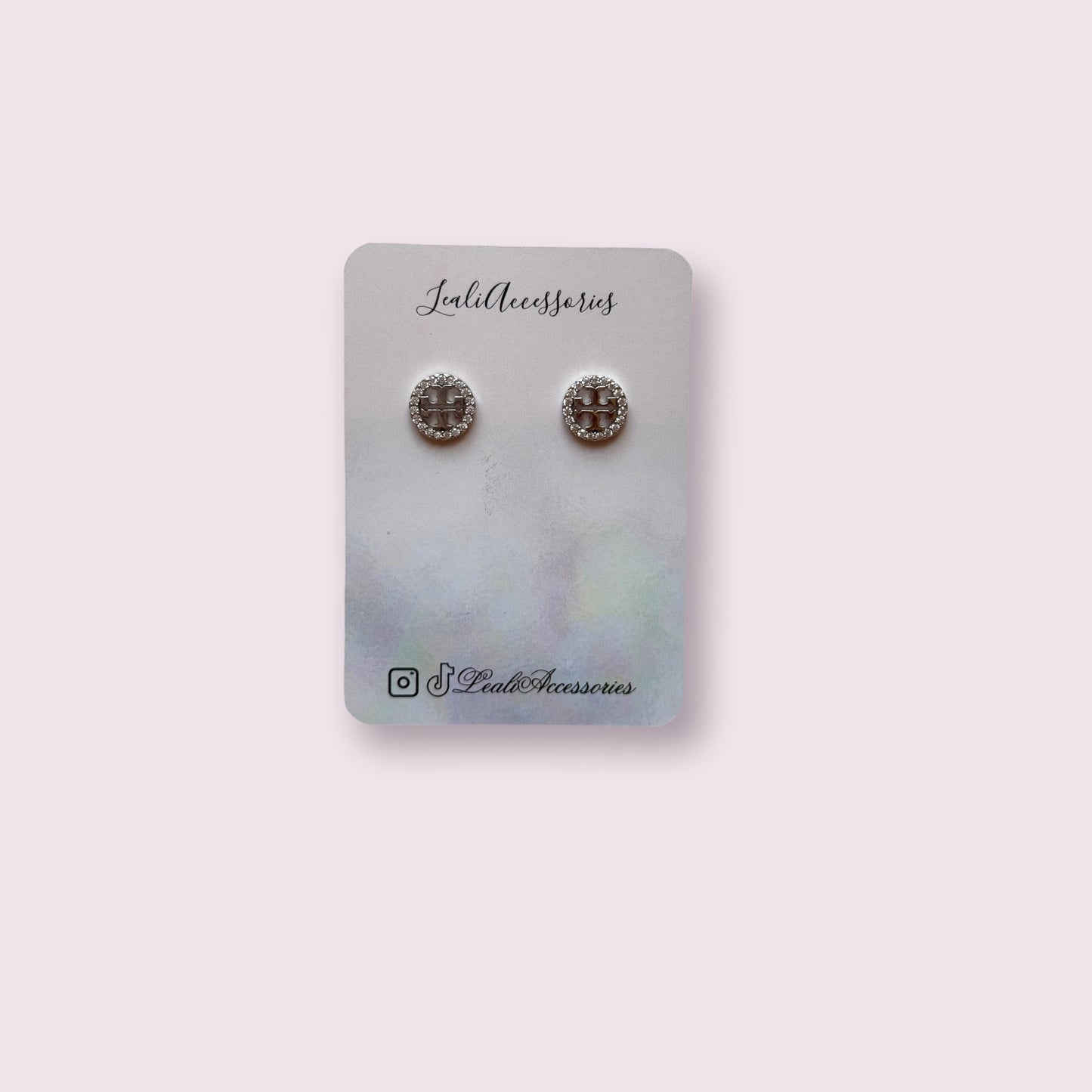 TT Crystal Halo Studs