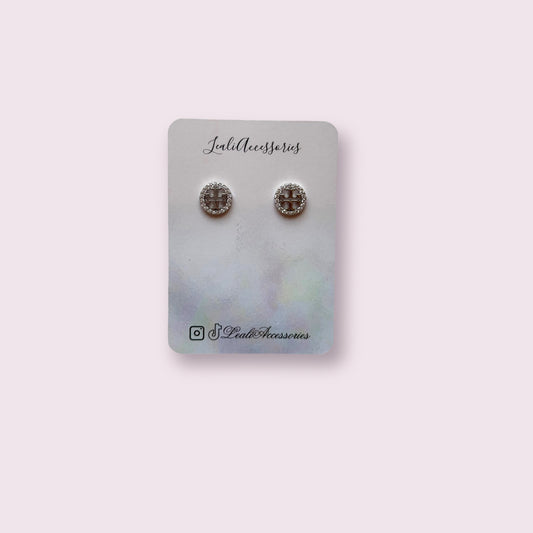 TT Crystal Halo Studs