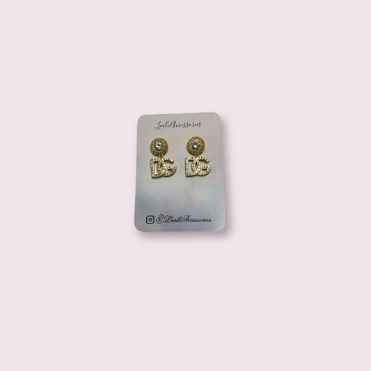 Dulce G Gold Earrings