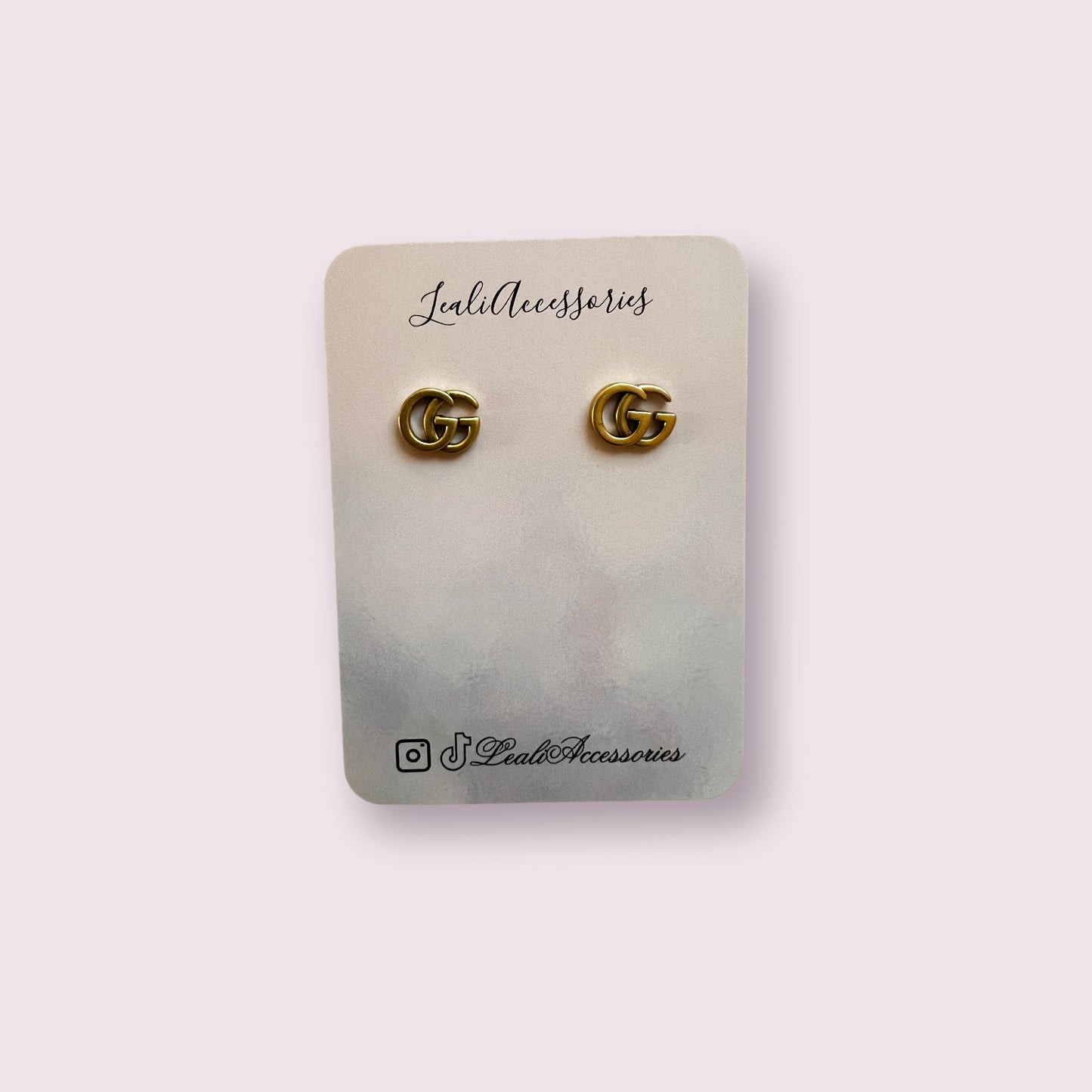 GG Mini Earrings (Gold)