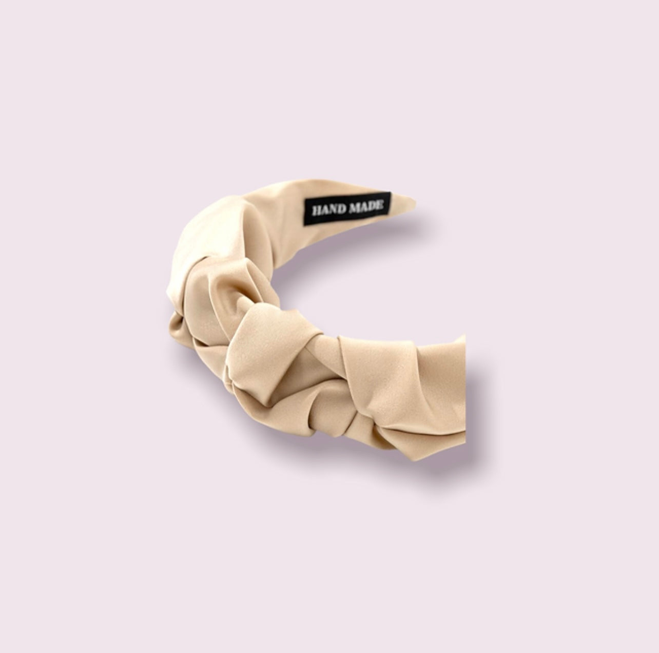 Scrunch Beige Headband