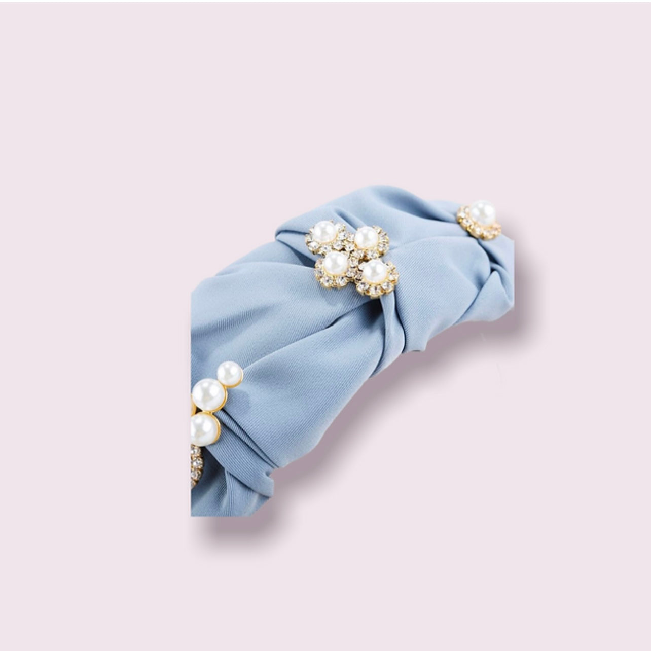 Powder Blue Pearl Headband