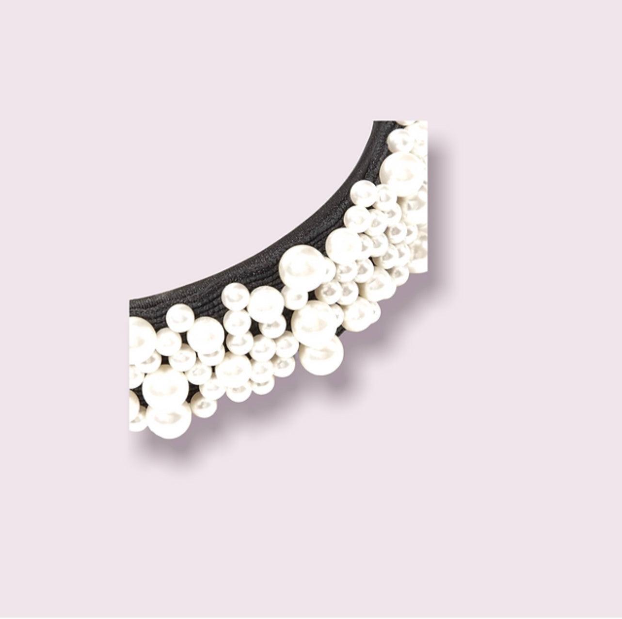 Faux Pearl Design Headband