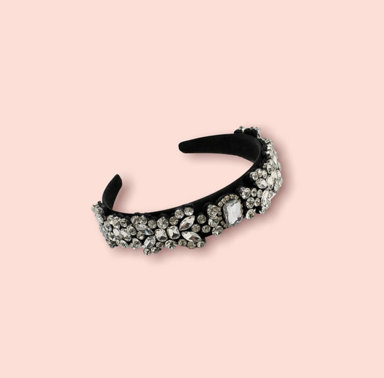 Silver Gem Headband