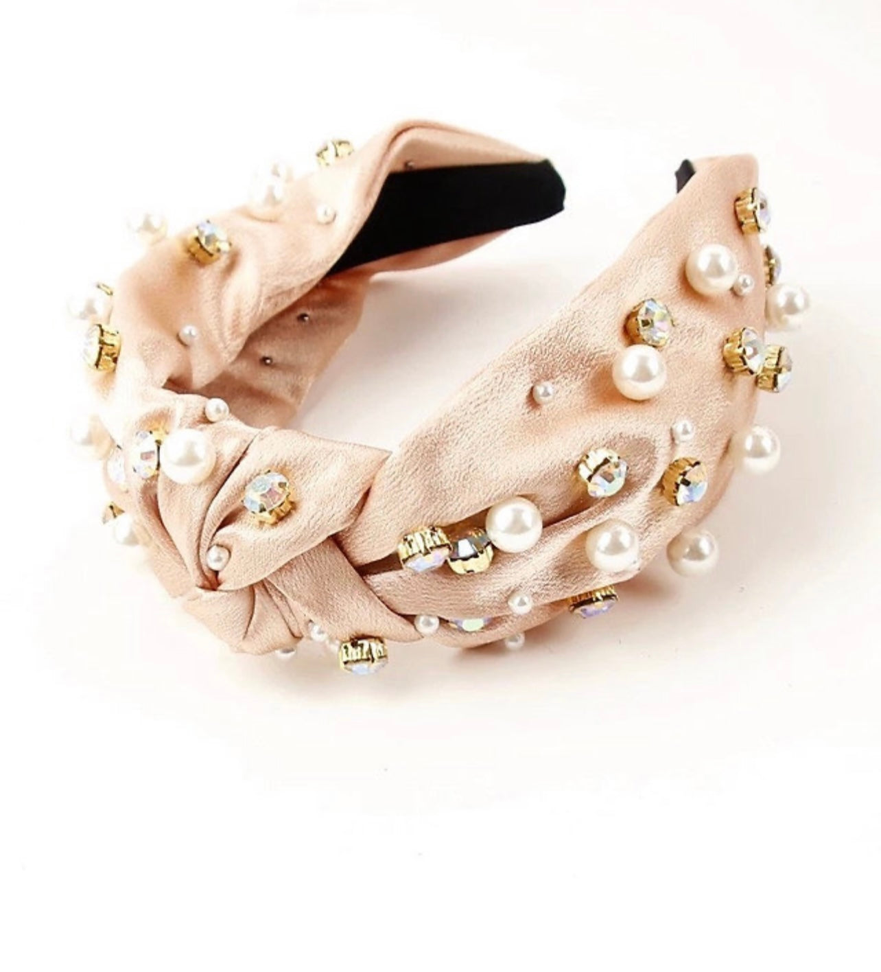 Pearl and Rhinestone Headband