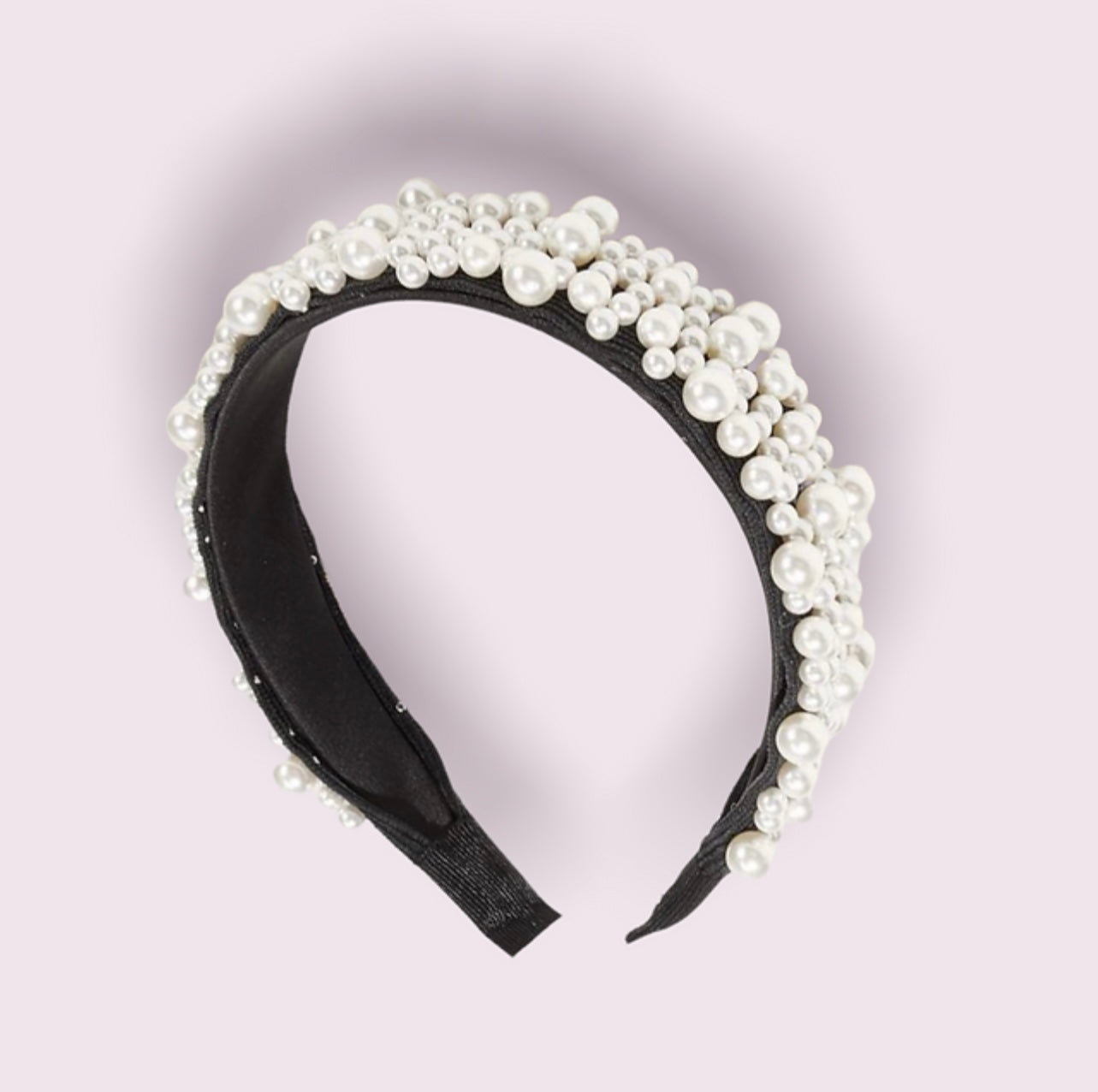 Faux Pearl Design Headband