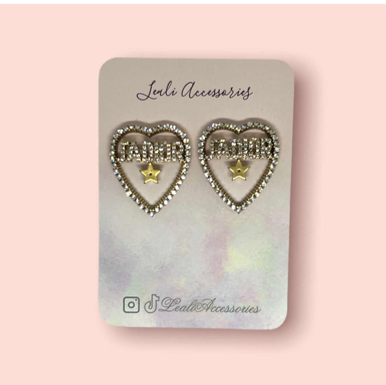 Medium Heart Earrings