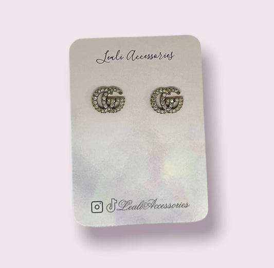 Small Gigi Rhinestone Earrings