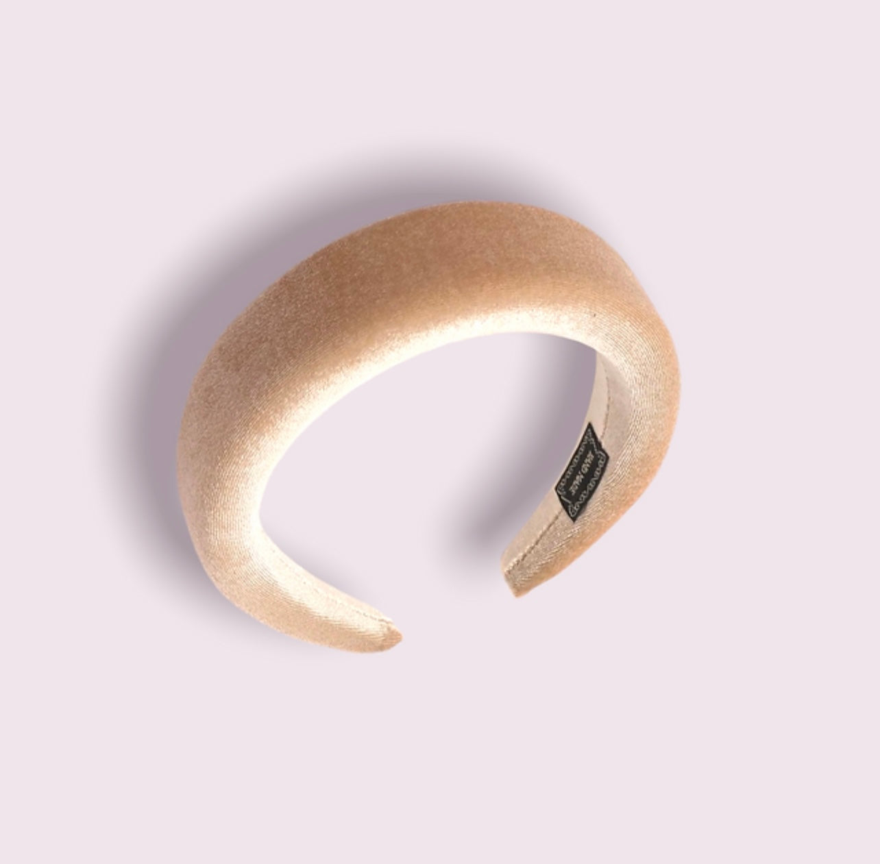 Padded Beige Headband