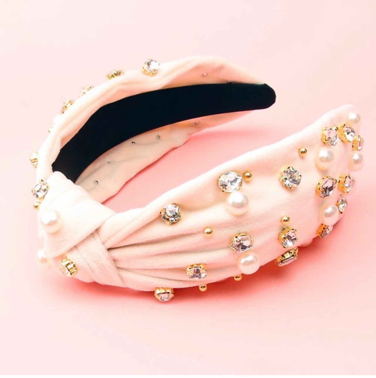 Pearl and Rhinestone Headband